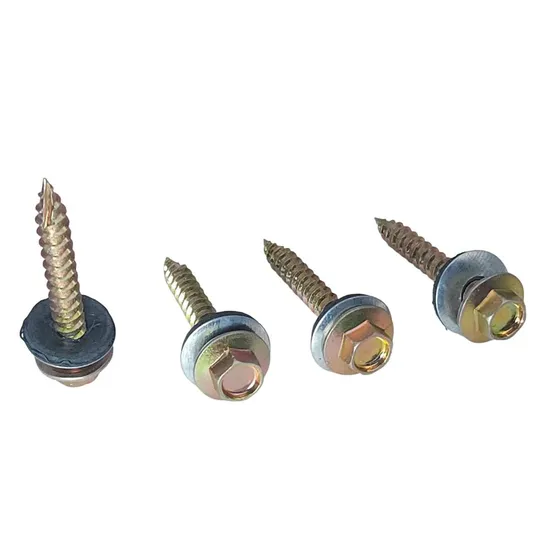 Hex Head with Edpm Neoprene Washer Self Tapping China Roofing Screw